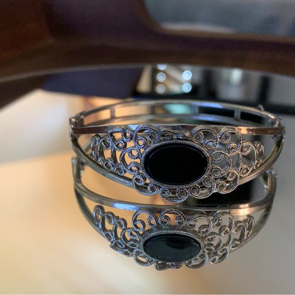 Vintage Silver bracelet stamped Sahara - Picture 2 of 5